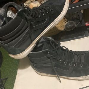Vans Men's Black High-Top Sneakers size 12